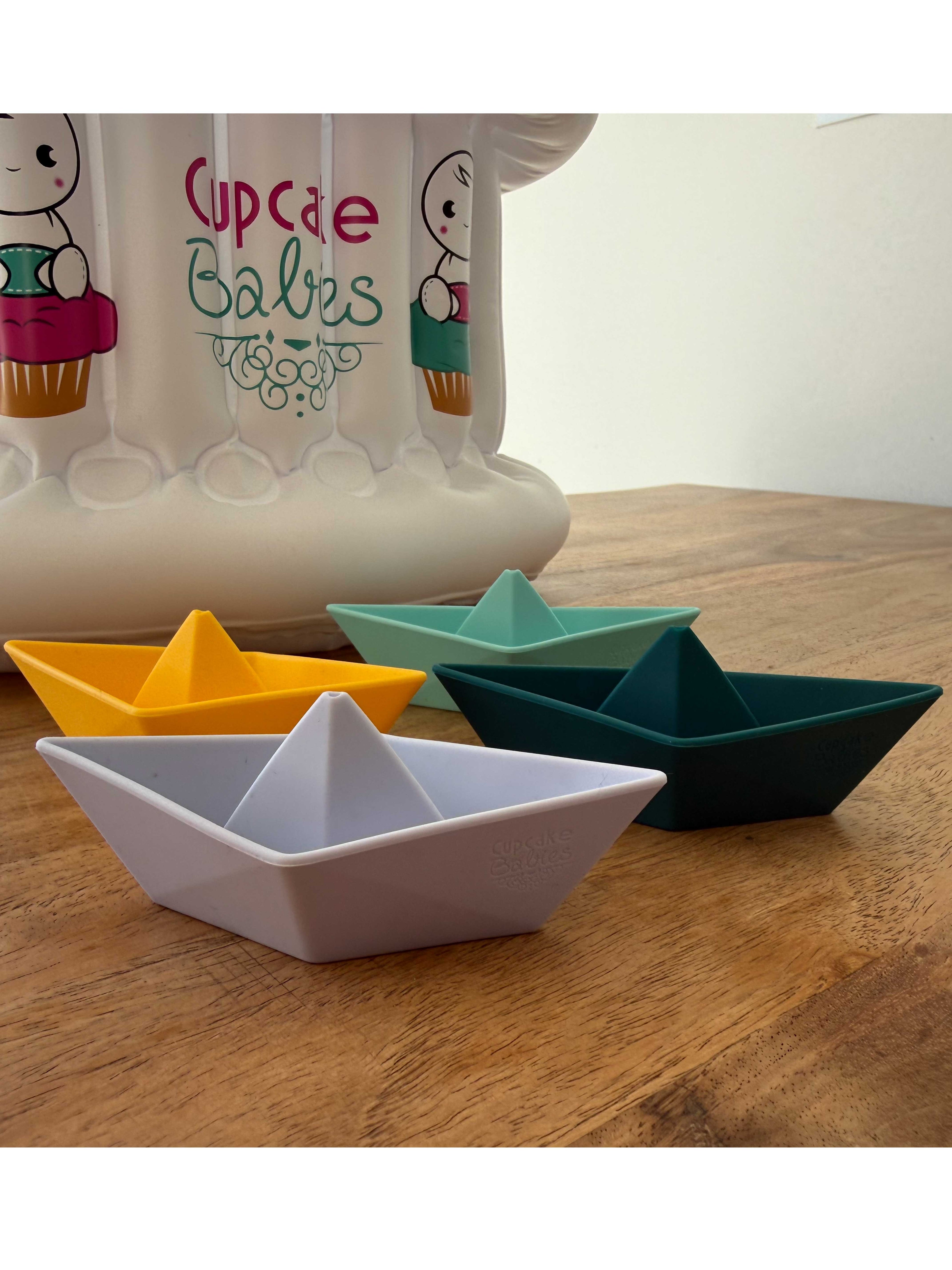 Cupcake Babies Aloha Sailor Boats (4 boats) Cupcake Babies