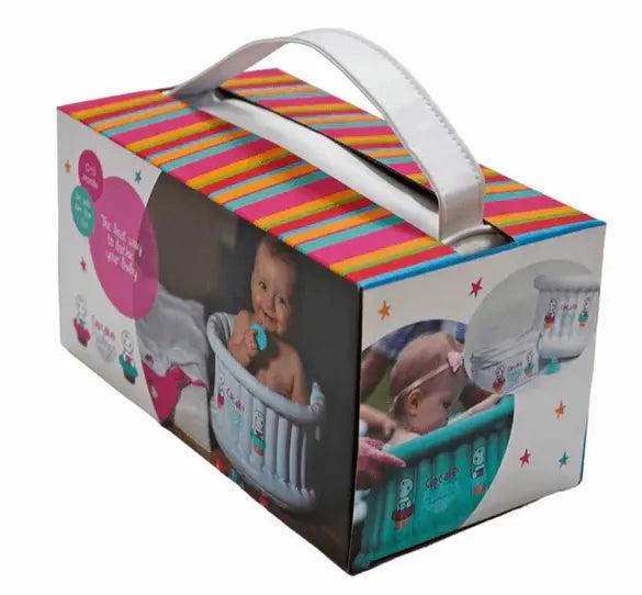 Baby Travel Bathtub | Baby Portable Tub | Cupcake Babies