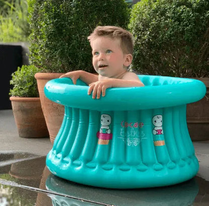 Cupcake Babies BIG inflatable bath with pump for kids 1 to 8 Years - Cupcake Babies Europe