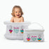 Inflatable Small Cupcake Babies Bath for babies from birth up to 1 year + inflator + travel pouch - Cupcake Babies Europe