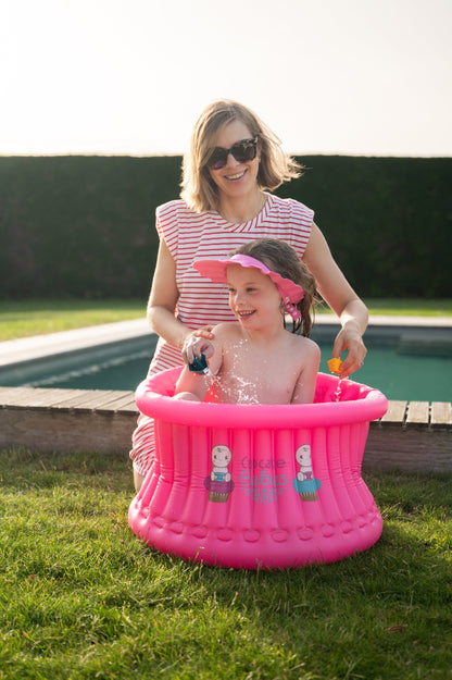 Shampoo Cap Pink Cupcake Babies