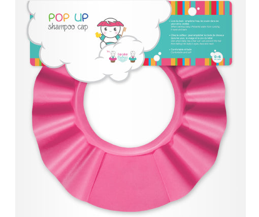 Shampoo Cap Pink Cupcake Babies